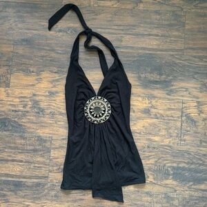 Vintage Sky Halter Top